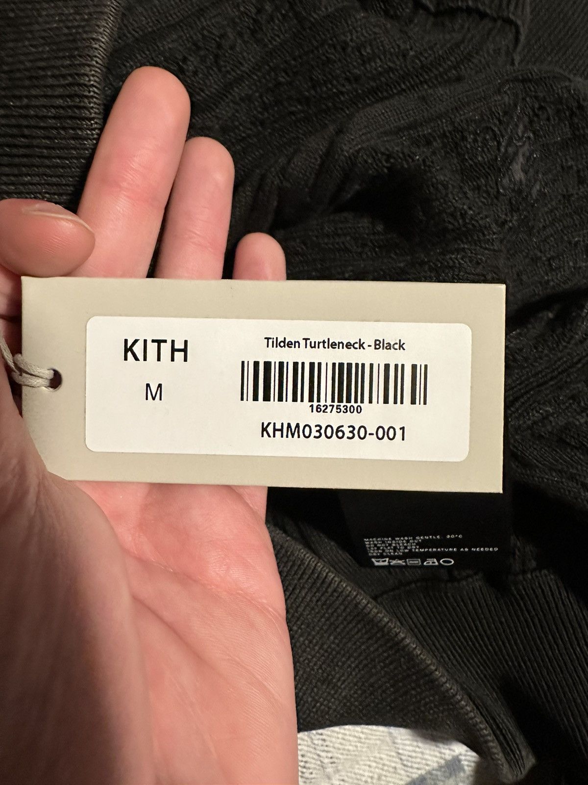 Kith Kith Tilden Turtleneck Black Sweater Size Medium Size US M / EU 48-50 / 2 - 10 Thumbnail