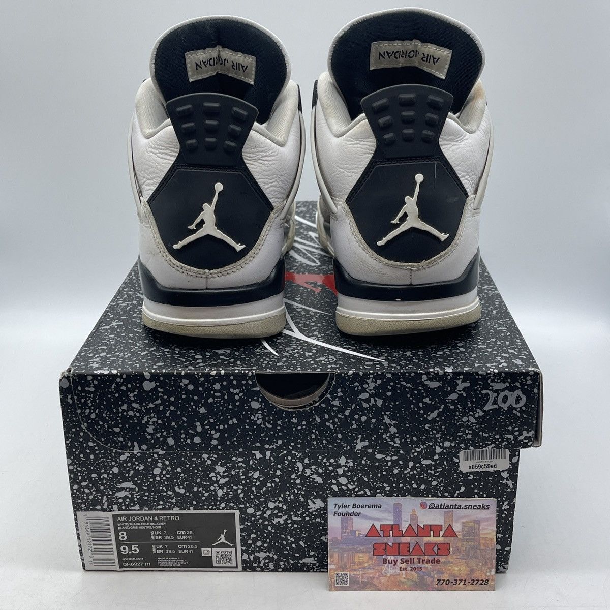 Jordan Brand Air Jordan 4 military black Size US 8 / EU 41 - 3 Thumbnail