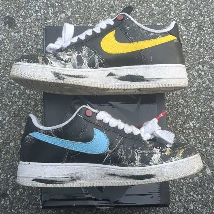 Nike Nike G-Dragon Force 1 '07 Para-Noise 3.0 AQ3692 004 Size 11 Size US 11 / EU 44 - 2 Thumbnail