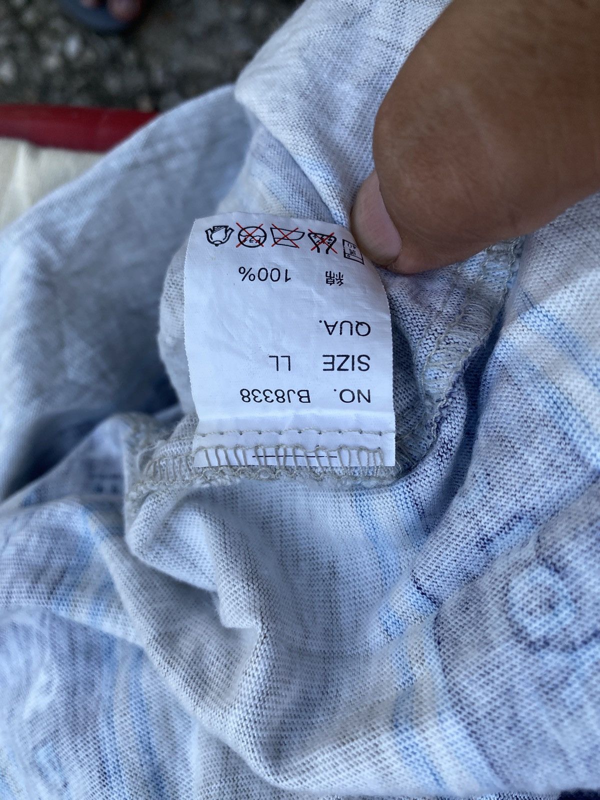 Japanese Brand × Vintage Vintage Bad Boy Stripe Design Shirt. #C4 Size US L / EU 52-54 / 3 - 4 Thumbnail