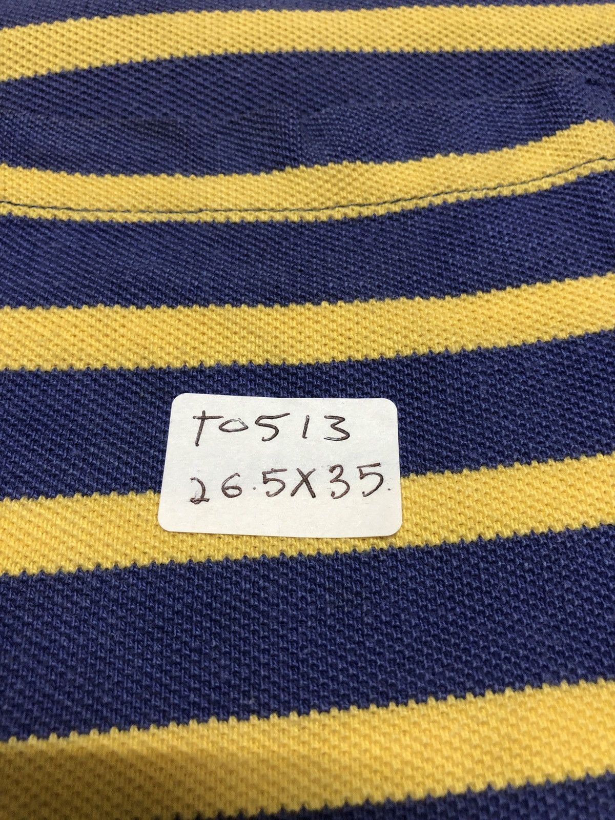 Polo Ralph Lauren Vintage Polo Ralph Lauren Stripe Single Pocket Polo Shirt Size US XL / EU 56 / 4 - 13 Thumbnail