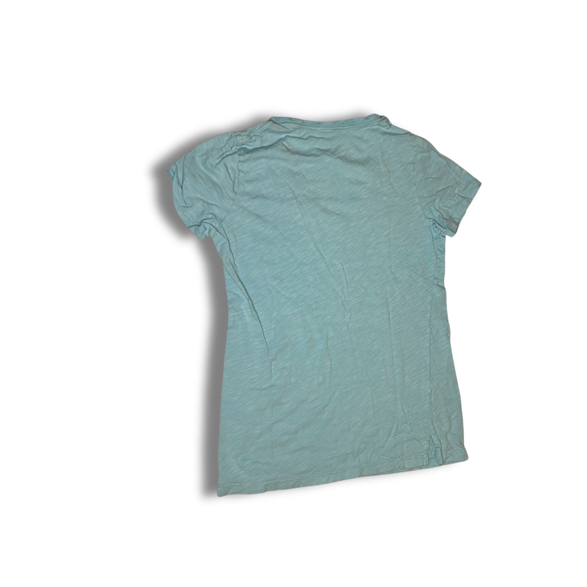 Other Felina Womens Casual Sky Blue V-Neck T-Shirt Size S Size S / US 4 / IT 40 - 3 Thumbnail