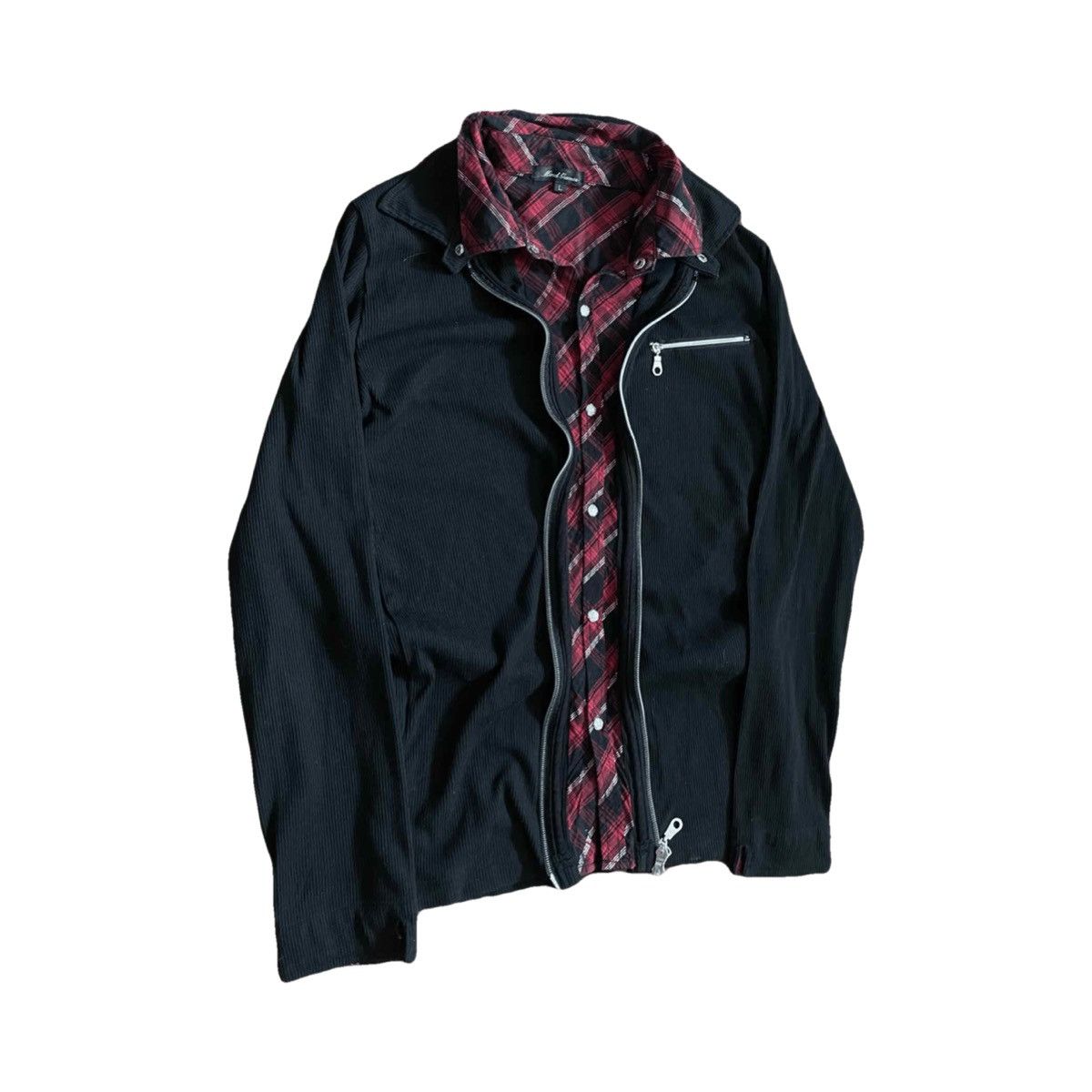 If Six Was Nine 2000s Japanese archive docking zip up sweater vkei style Size US S / EU 44-46 / 1 - 4 Thumbnail