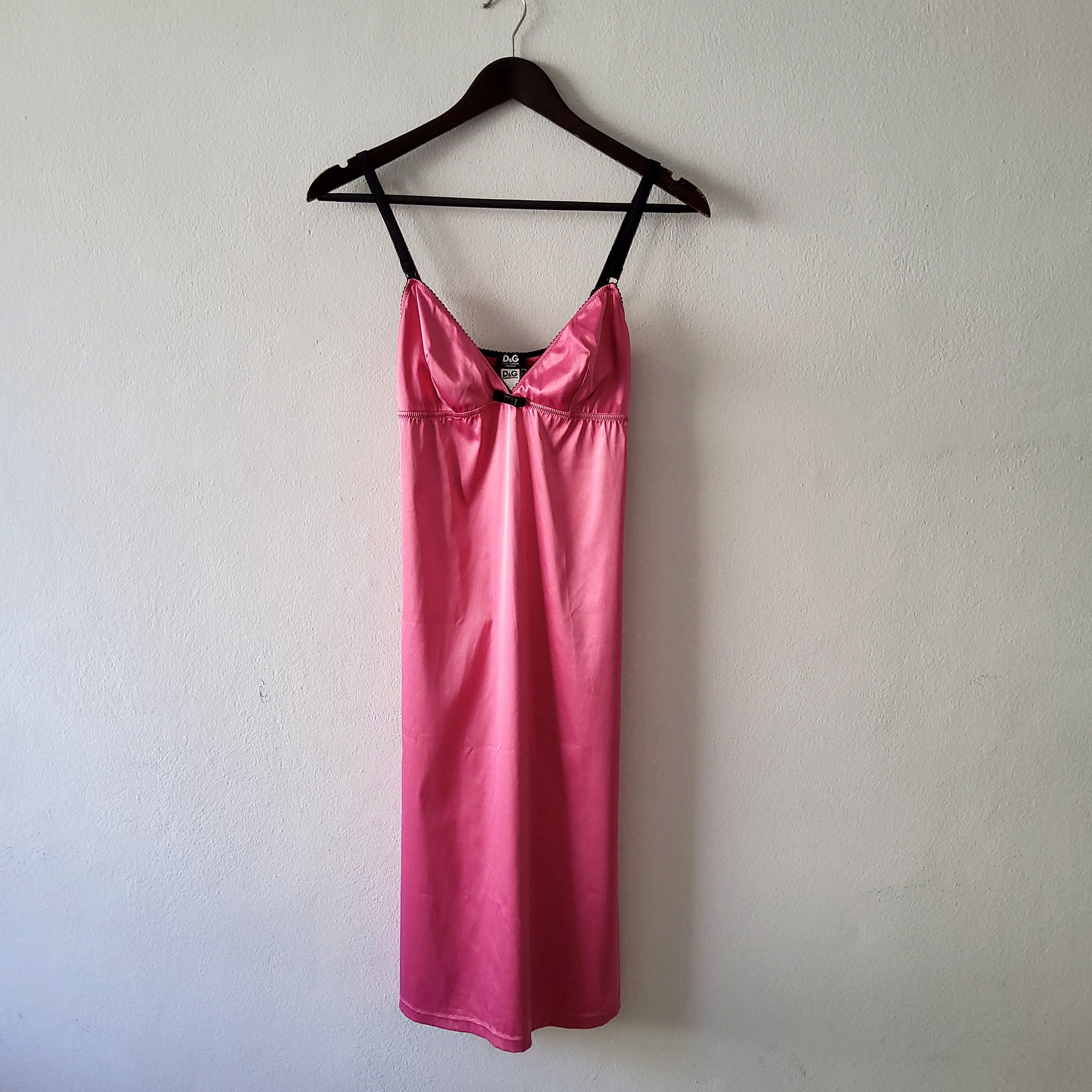 Dolce & Gabbana Dolce & Gabbana vintage y2k deadstock satin lingerie dress Size M / US 6-8 / IT 42-44 - 3 Thumbnail