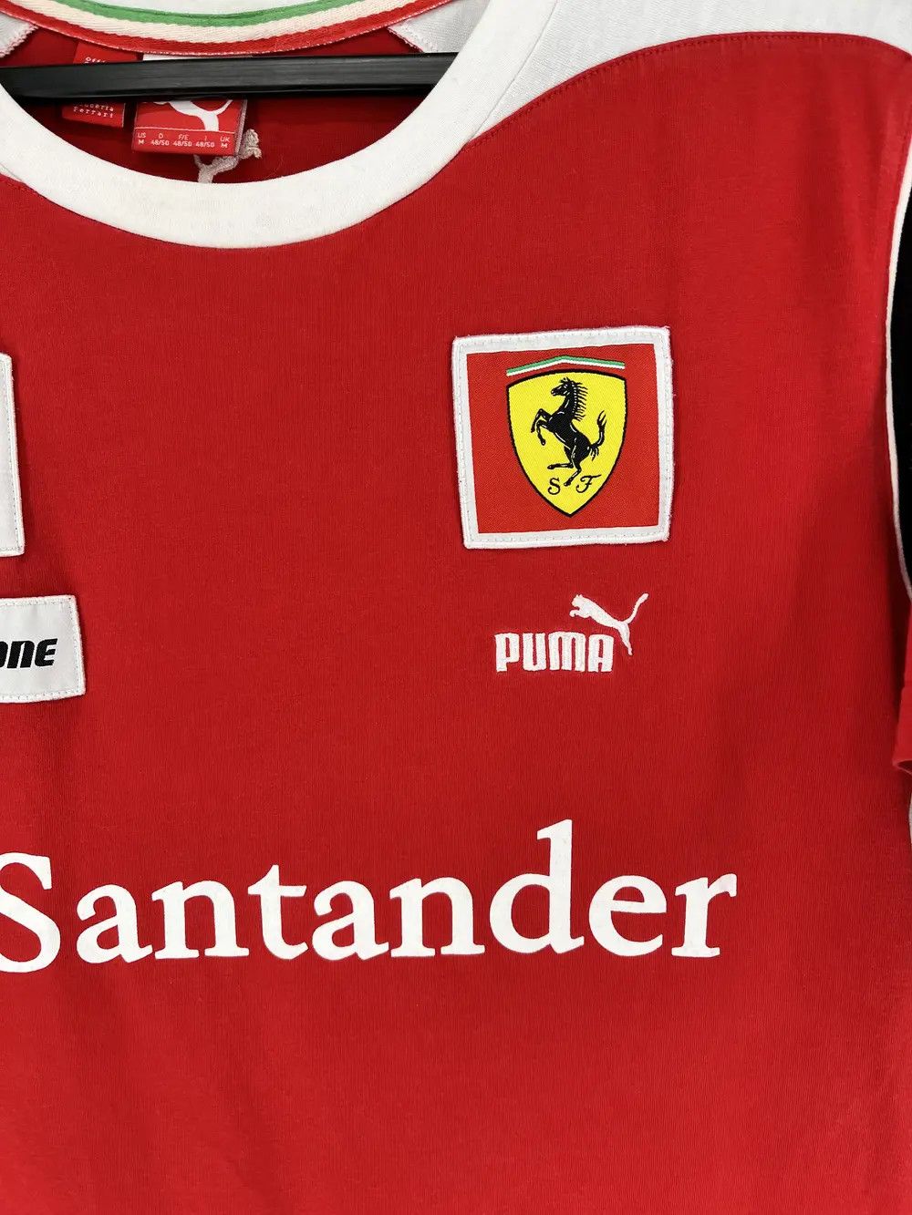 Ferrari × Puma × Vintage Puma Ferrari Santander Shell Formula 1 size young Size US M / EU 48-50 / 2 - 6 Thumbnail