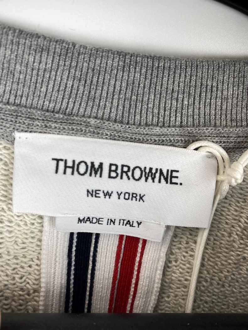 Thom Browne Thom Browne color stripes on the back sweatshirt Size US L / EU 52-54 / 3 - 6 Thumbnail