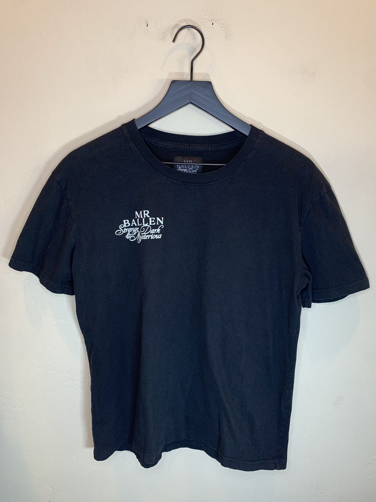 Designer *RARE* Mr Ballen Strange Dark & Mysterious Tour Art T-Shirt Size S / US 4 / IT 40 - 2 Thumbnail