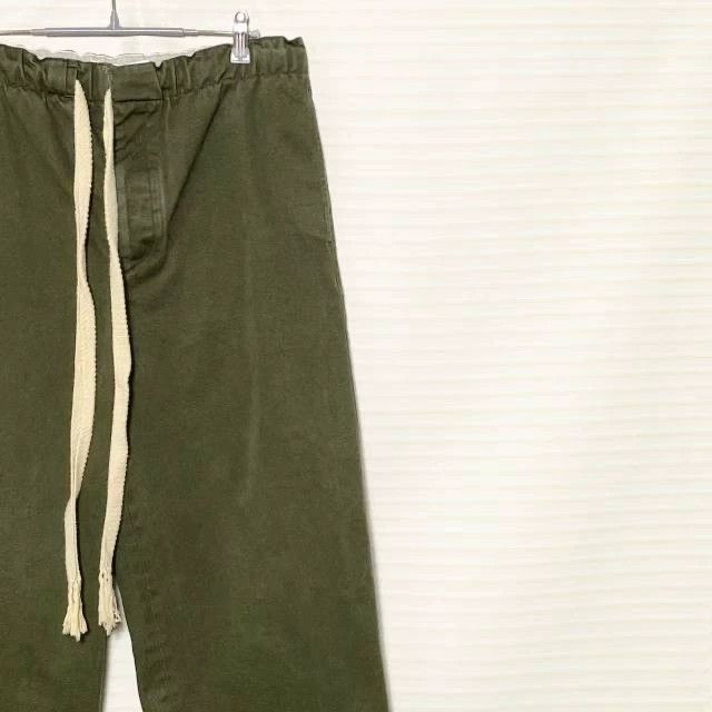 Loewe LOEWE sizeS Solid color retro washed straight leg wide leg Size 33" - 3 Thumbnail