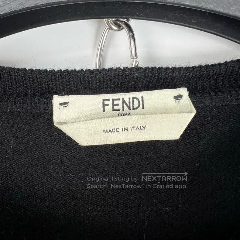 Fendi Fendi Furry little monster long-sleeve knitted sweater Size XS / US 0-2 / IT 36-38 - 3 Thumbnail