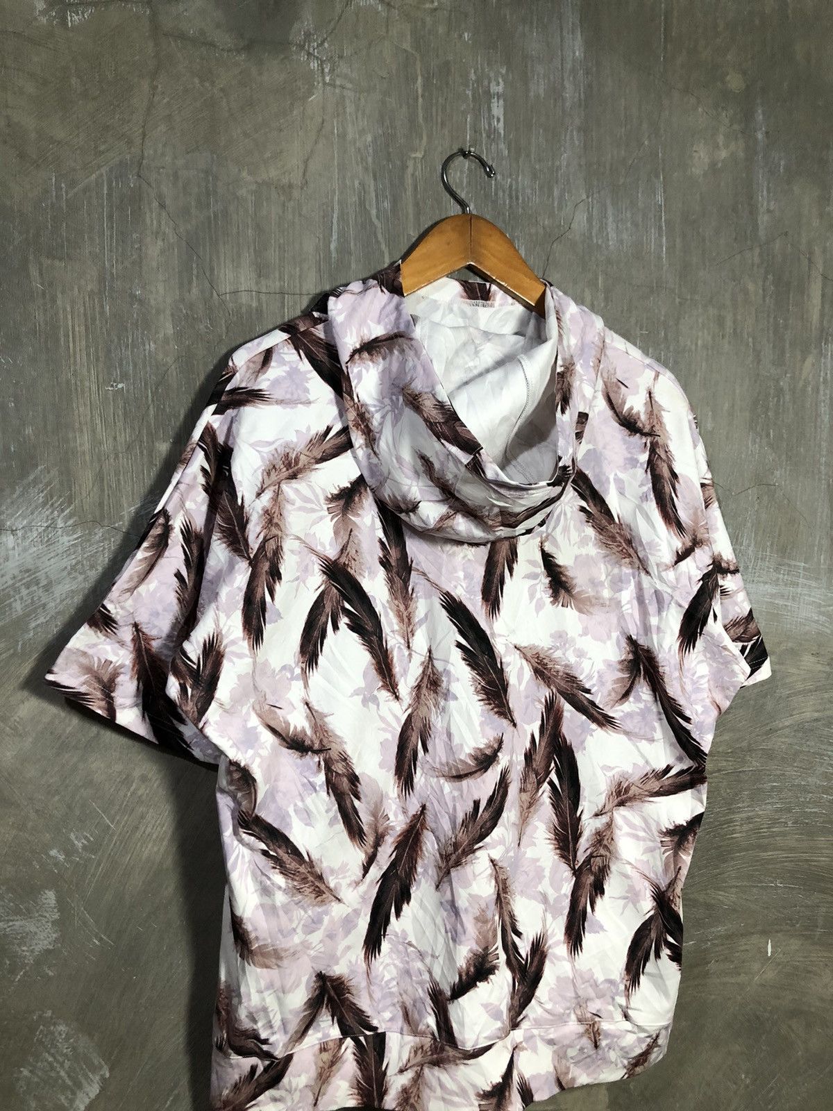 Japanese Brand × Tornado Mart Tornado Mart Short Sleeve Balaclava Hoodie Size US L / EU 52-54 / 3 - 10 Thumbnail