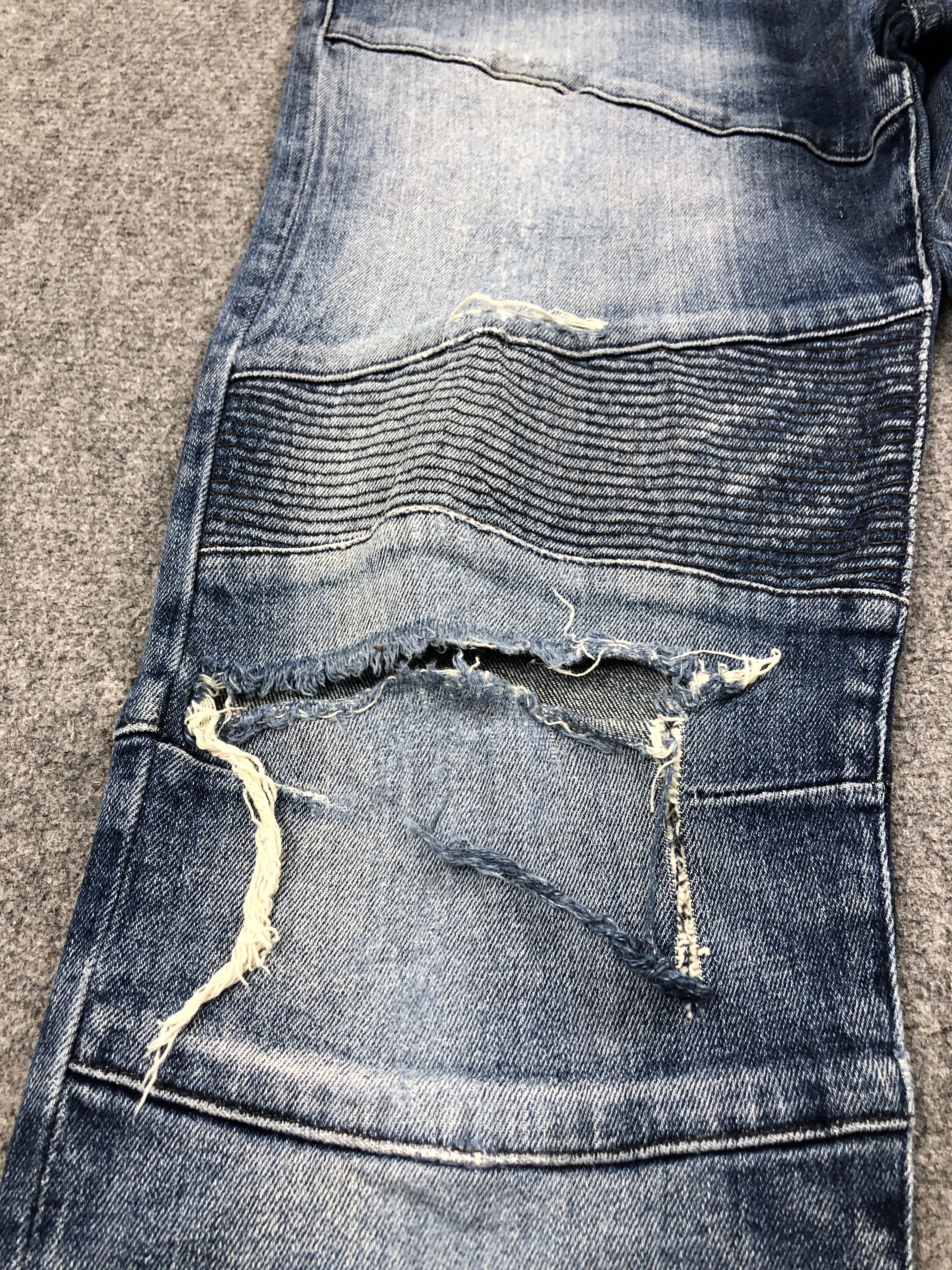 Polo Ralph Lauren × Vintage Vintage Polo Ralph Lauren Distressed Jeans DP2481 Size US 34 / EU 50 - 12 Thumbnail