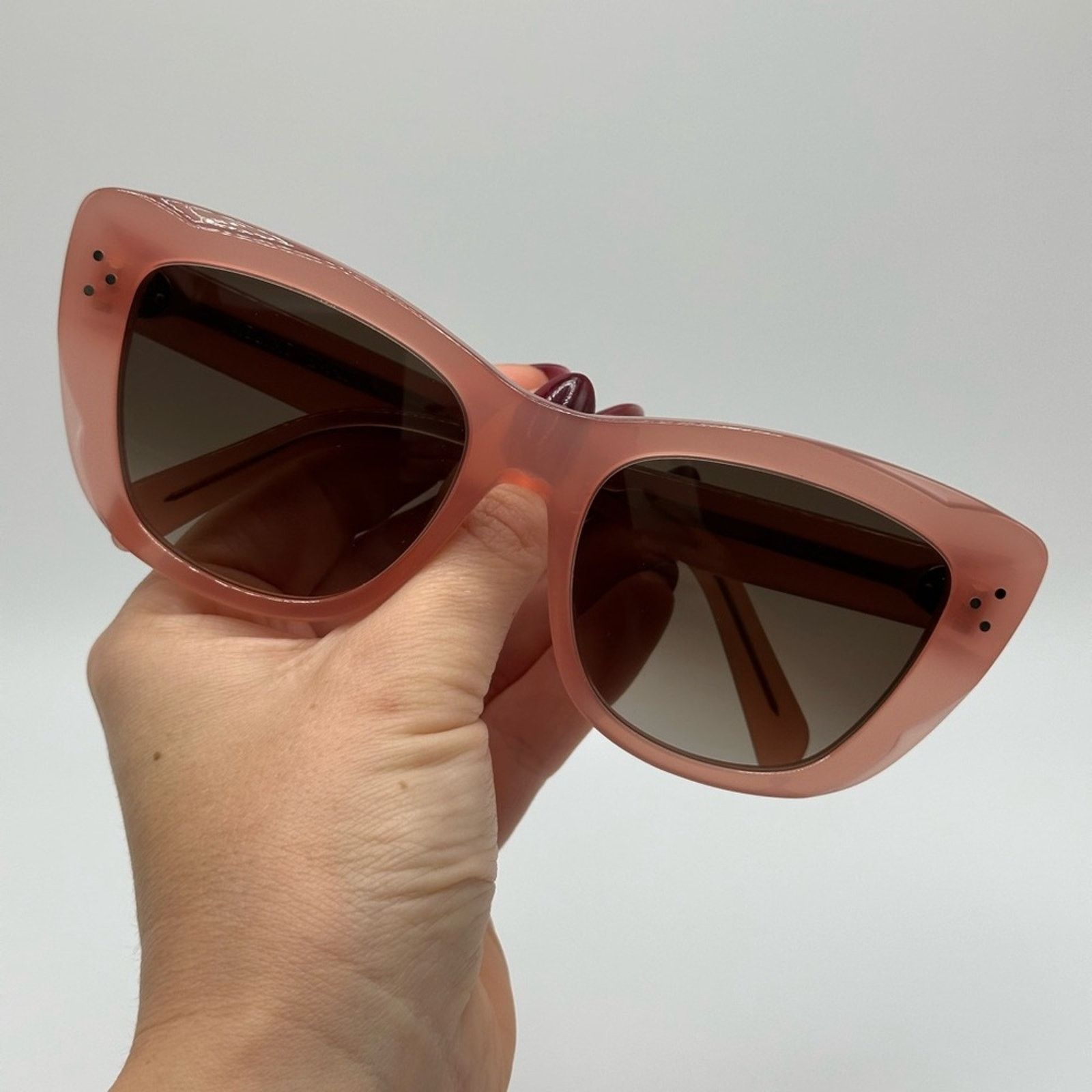 Celine NEW Celine Sunglasses CL40199I 5474K Pink/Gradient Roviex Size ONE SIZE - 6 Thumbnail