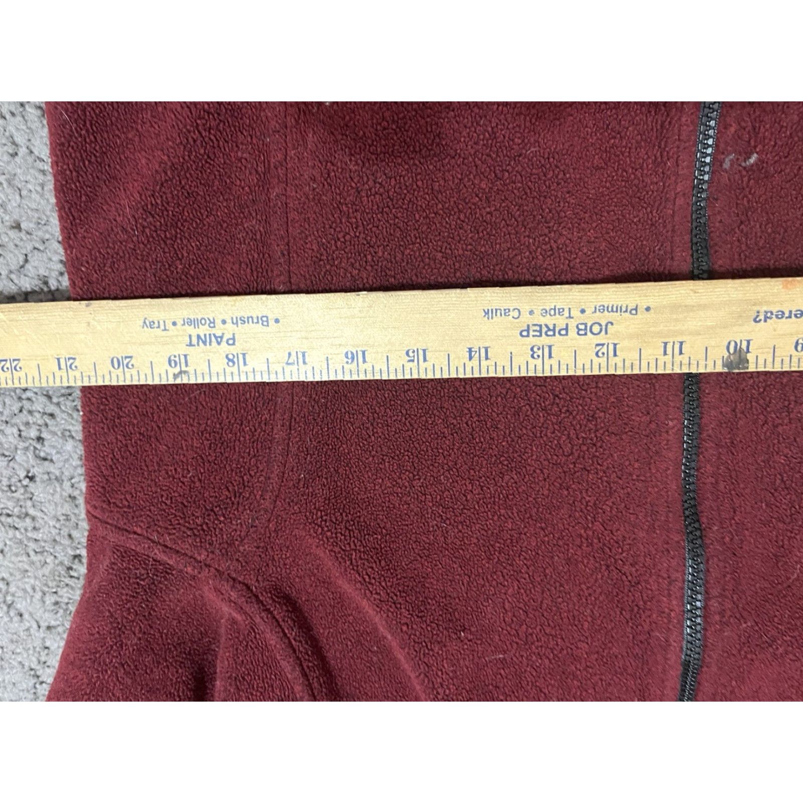 Vintage L.L. Bean Womens Jacket Fleece Full Zip 0 WN46 100% Polyester - Size Medium Red Ladies Regular M Zip Pockets 90s Outdoor Casual Size M / US 6-8 / IT 42-44 - 4 Thumbnail