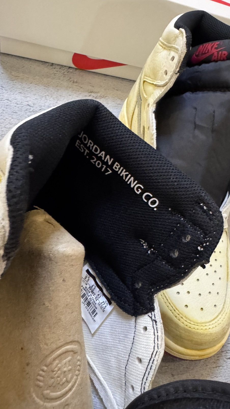 Jordan Brand Jordan AJ1 x Nigel Sylvester Size US 9.5 / EU 42-43 - 12 Thumbnail