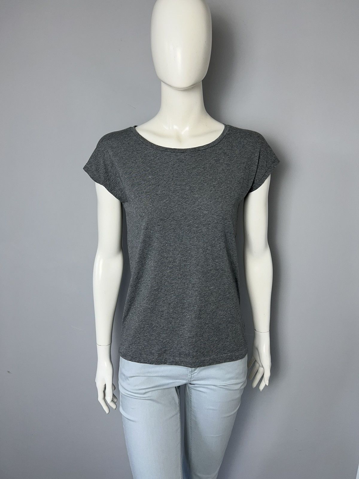 Acne Studios ACNE Studios Women's T-SHIRT Cotton Grey Size S Size S / US 4 / IT 40 - 1 Thumbnail