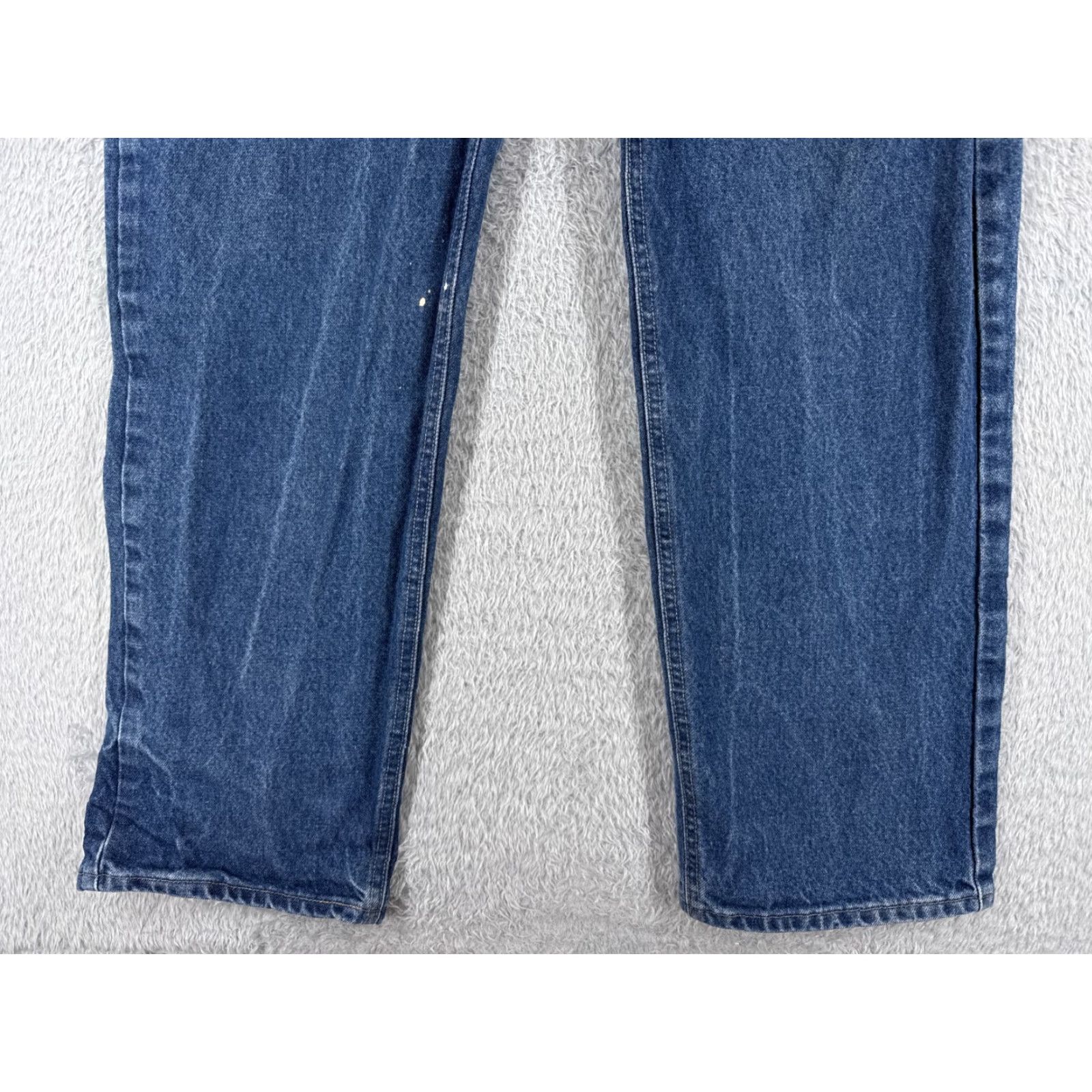Carhartt VINTAGE Carhartt Jeans Mens 40 Blue Denim Flame-Resistant FR FRB004 NFPA 2113 Workwear Jeans Blue Mens 40 Carhartt FRB004 NFPA 2113 Size US 40 / EU 56 - 2 Thumbnail