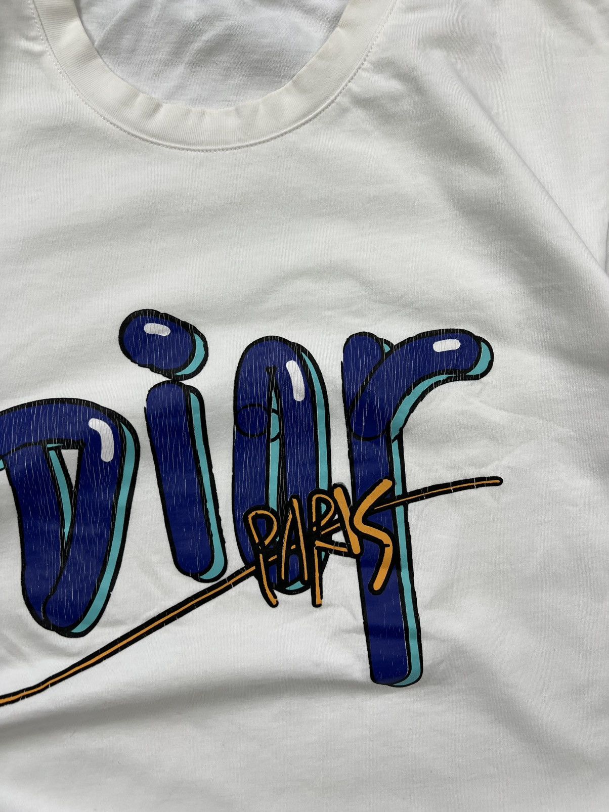 Dior Dior Paris White Basic T Shirt tee Mens Small Size US S / EU 44-46 / 1 - 2 Thumbnail