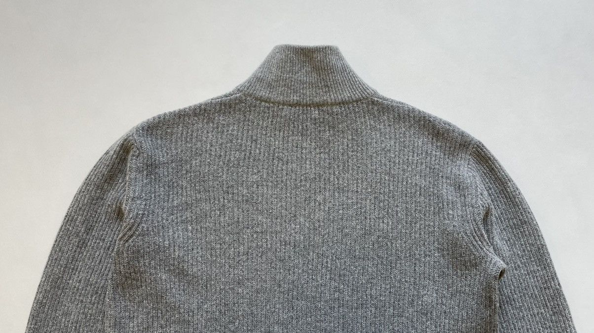 Dries Van Noten Ribbed Knit Wool Zip Drivers Cardigan Size US S / EU 44-46 / 1 - 14 Thumbnail