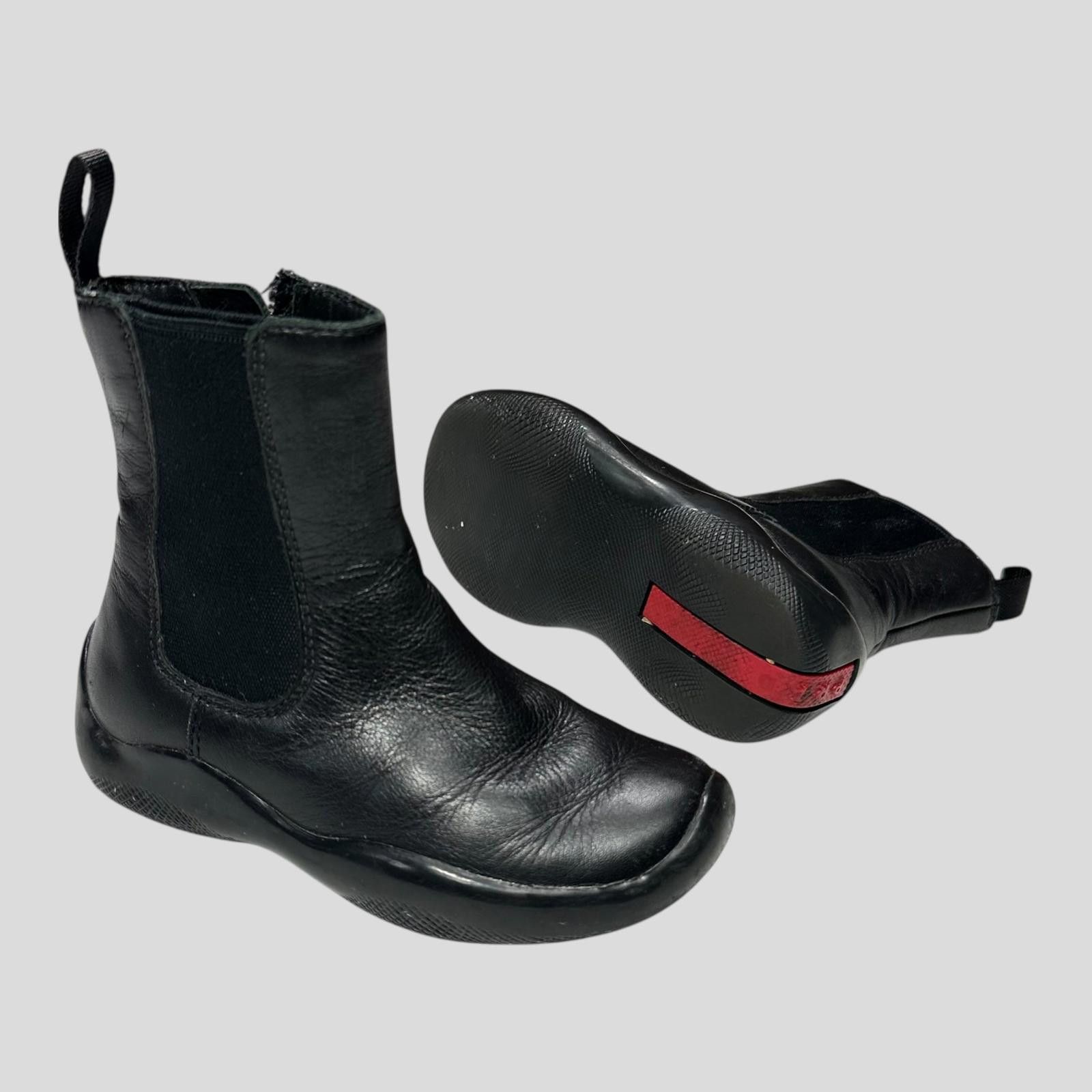 Prada Prada Sport 00’s Leather Zip Baby Boots 23 (1.5 - 2.5 years) Size ONE SIZE - 1 Thumbnail