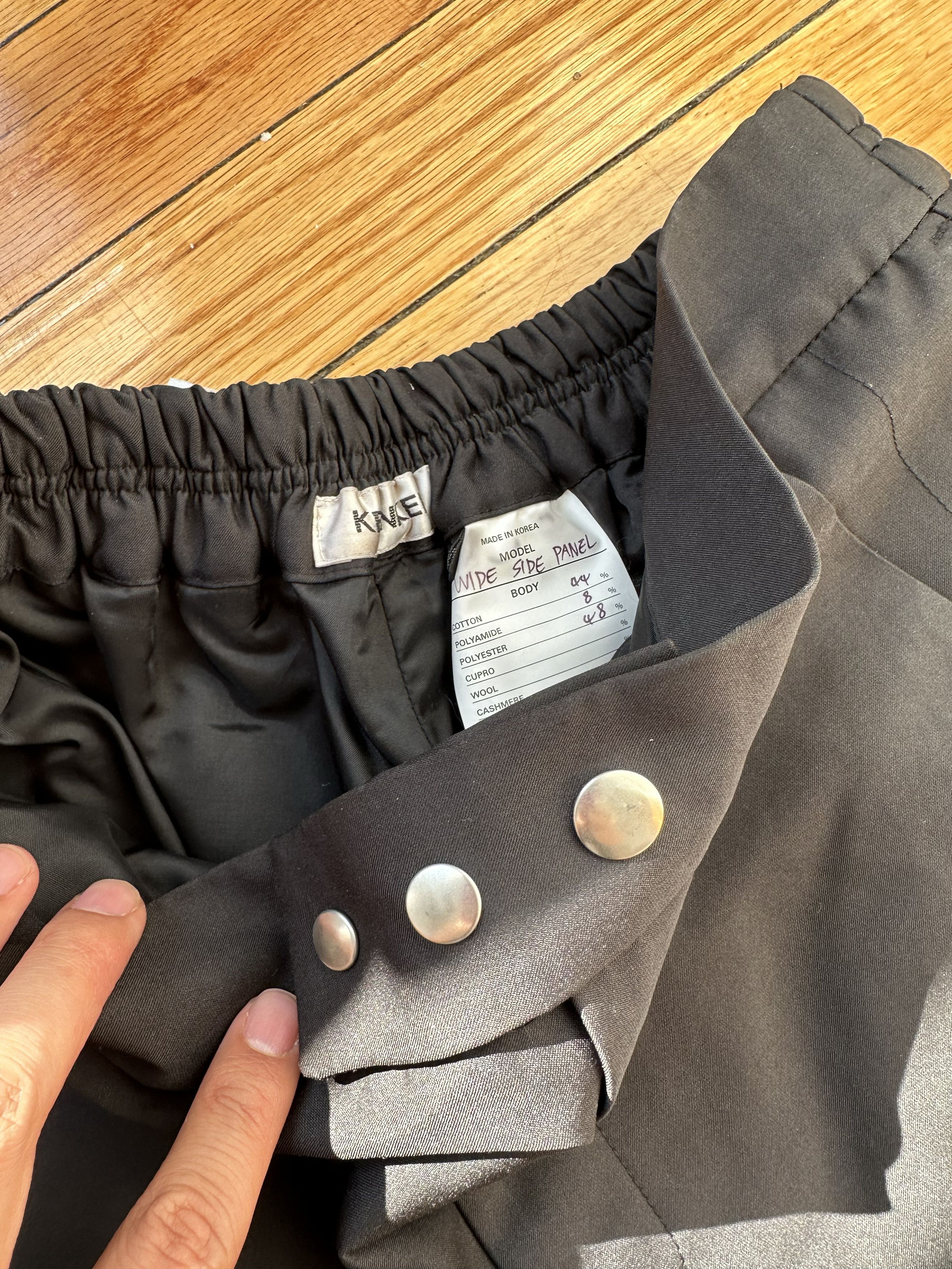 KEENKEEE KEENKEE black neo-hybrid elastic waist durable track pants Size US 31 - 6 Thumbnail