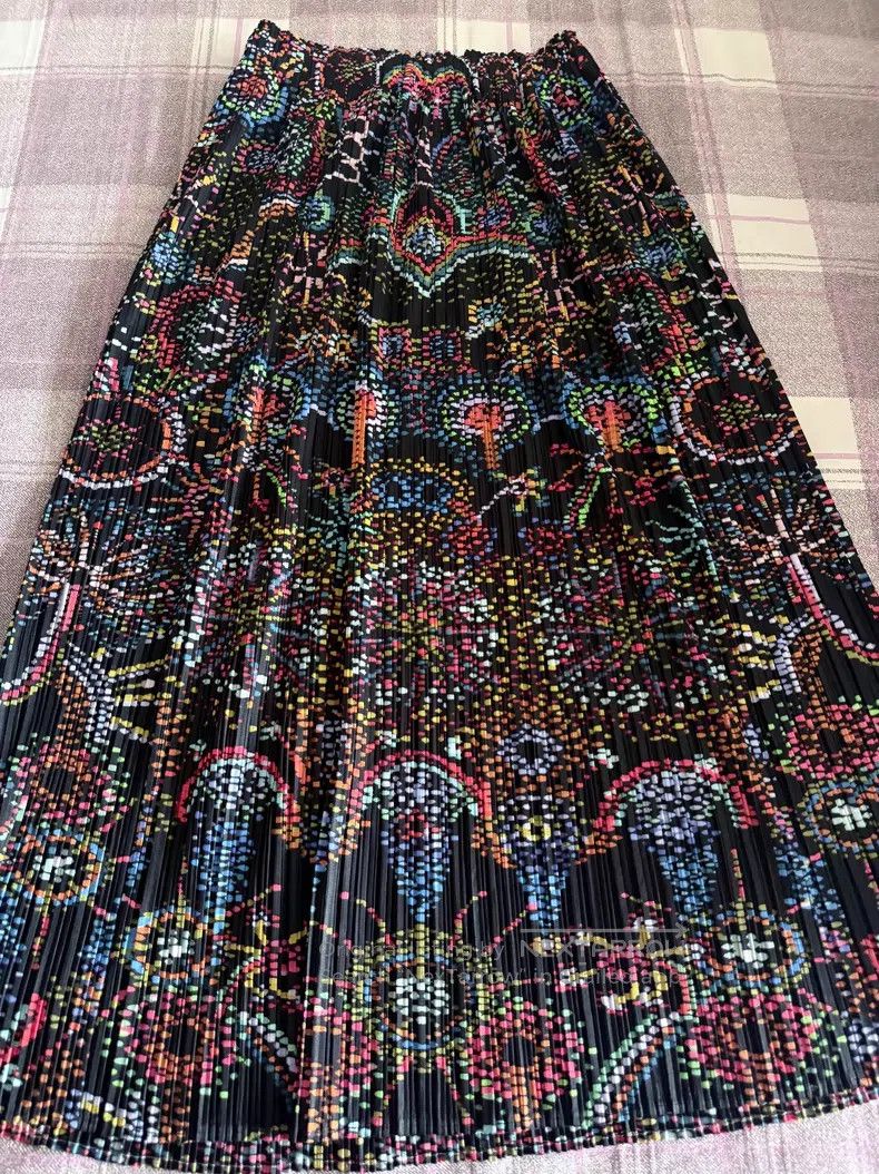 Issey Miyake Issey Miyake size:3 Fireworks Skirt Size 22" - 5 Thumbnail