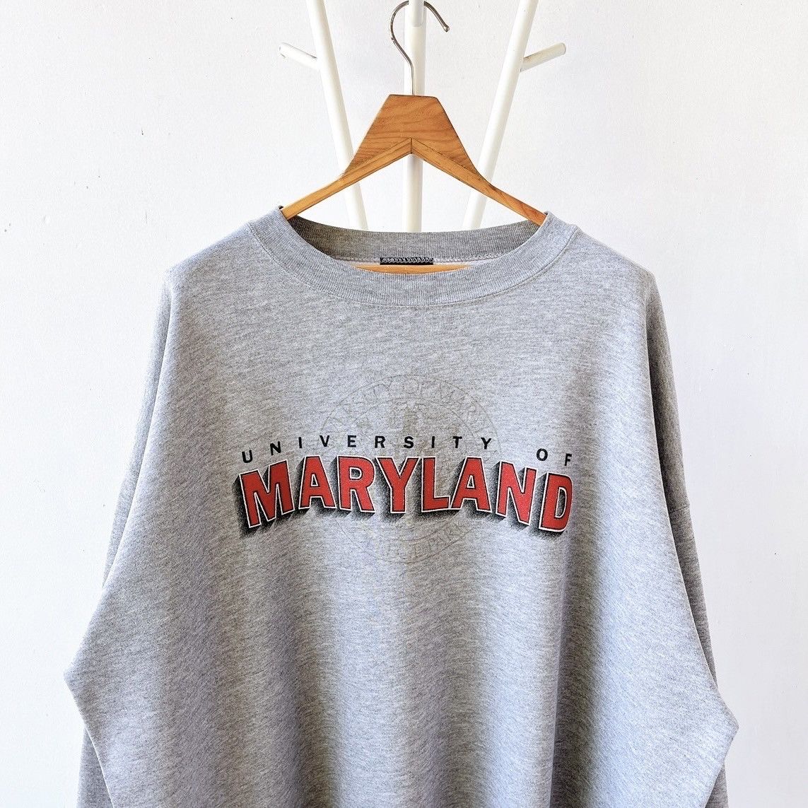 Vintage 90s University of Maryland Terrapins sweatshirt/ XXL Size US XXL / EU 58 / 5 - 3 Thumbnail