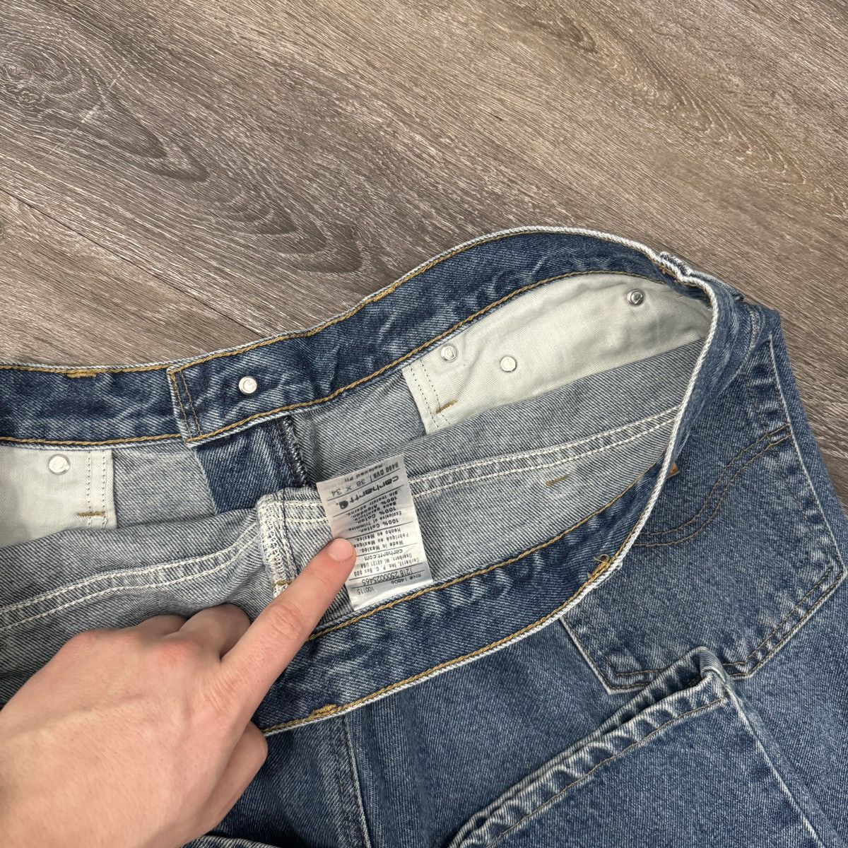 Carhartt × Vintage Essential Vintage y2k Carhartt jeans workwear Size US 38 / EU 54 - 4 Thumbnail