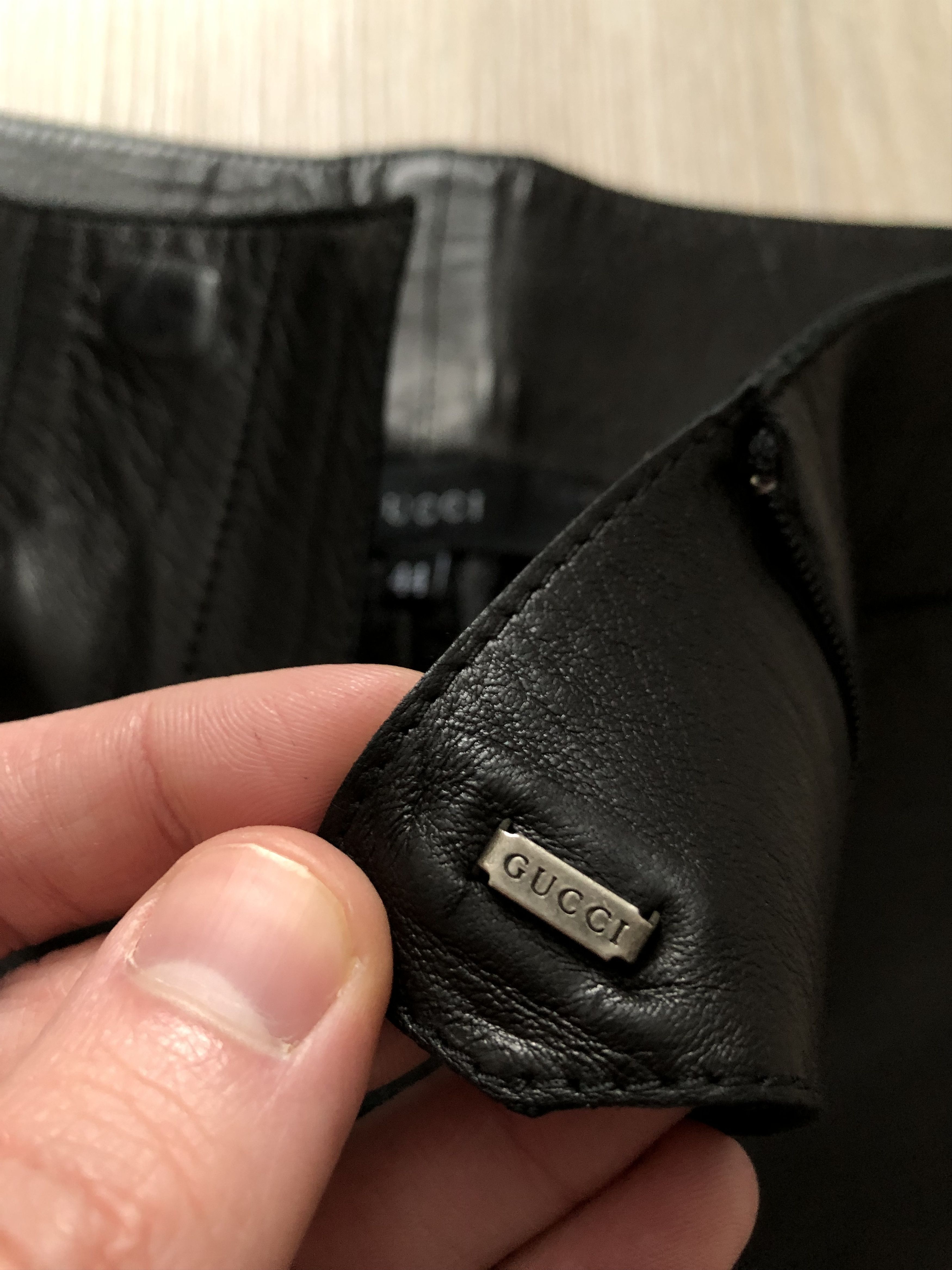 Gucci Vintage Gucci Leather pants 1999 Size 30" / US 8 / IT 44 - 10 Thumbnail