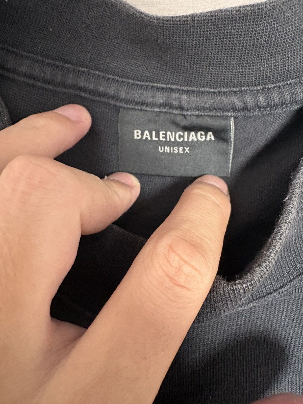 Balenciaga Motion Logo T-shirt Size US L / EU 52-54 / 3 - 2 Thumbnail