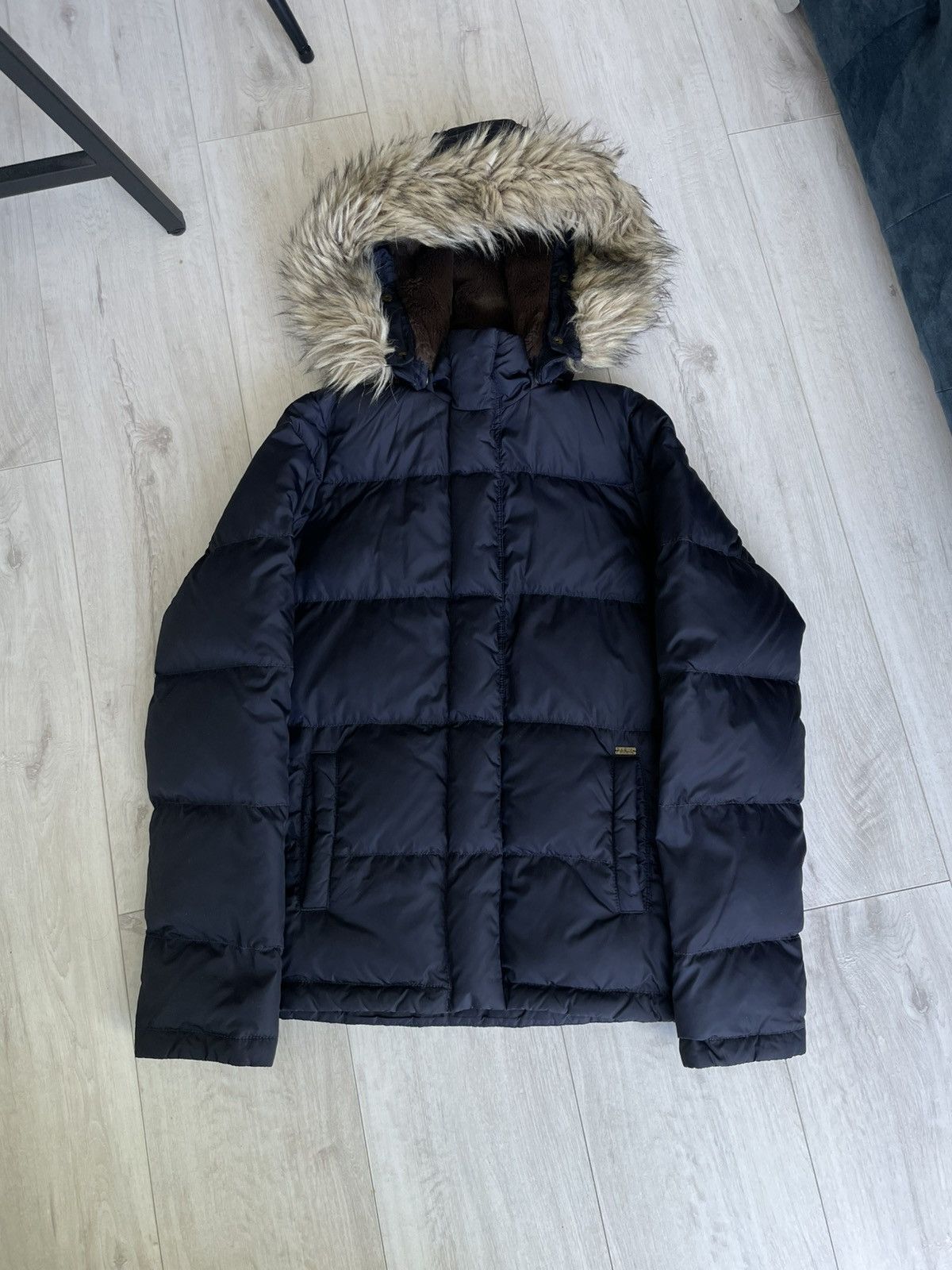 Denim & Supply Ralph Lauren Denim & Supply Ralph Lauren Down Puffer Jacket Fur Hood RARE Size S / US 4 / IT 40 - 2 Thumbnail