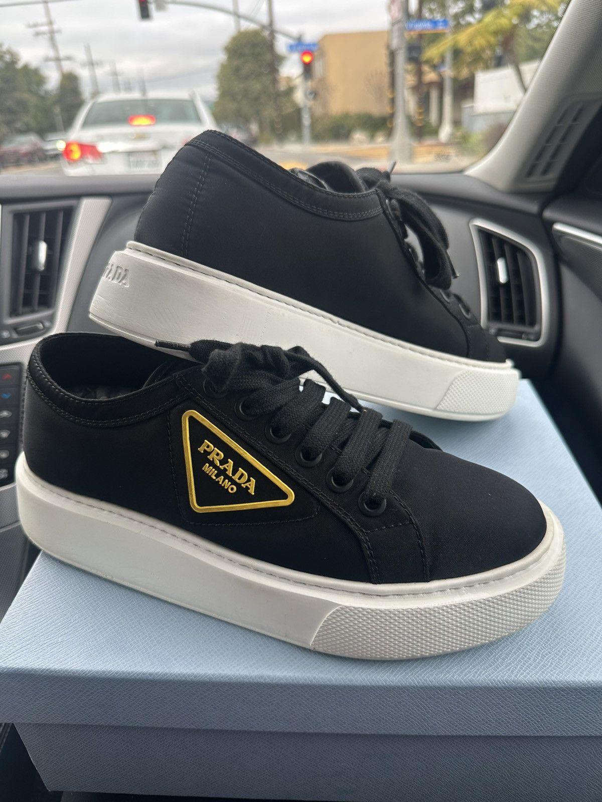 Prada Prada Sneakers Size US 8 / IT 38 - 1 Thumbnail