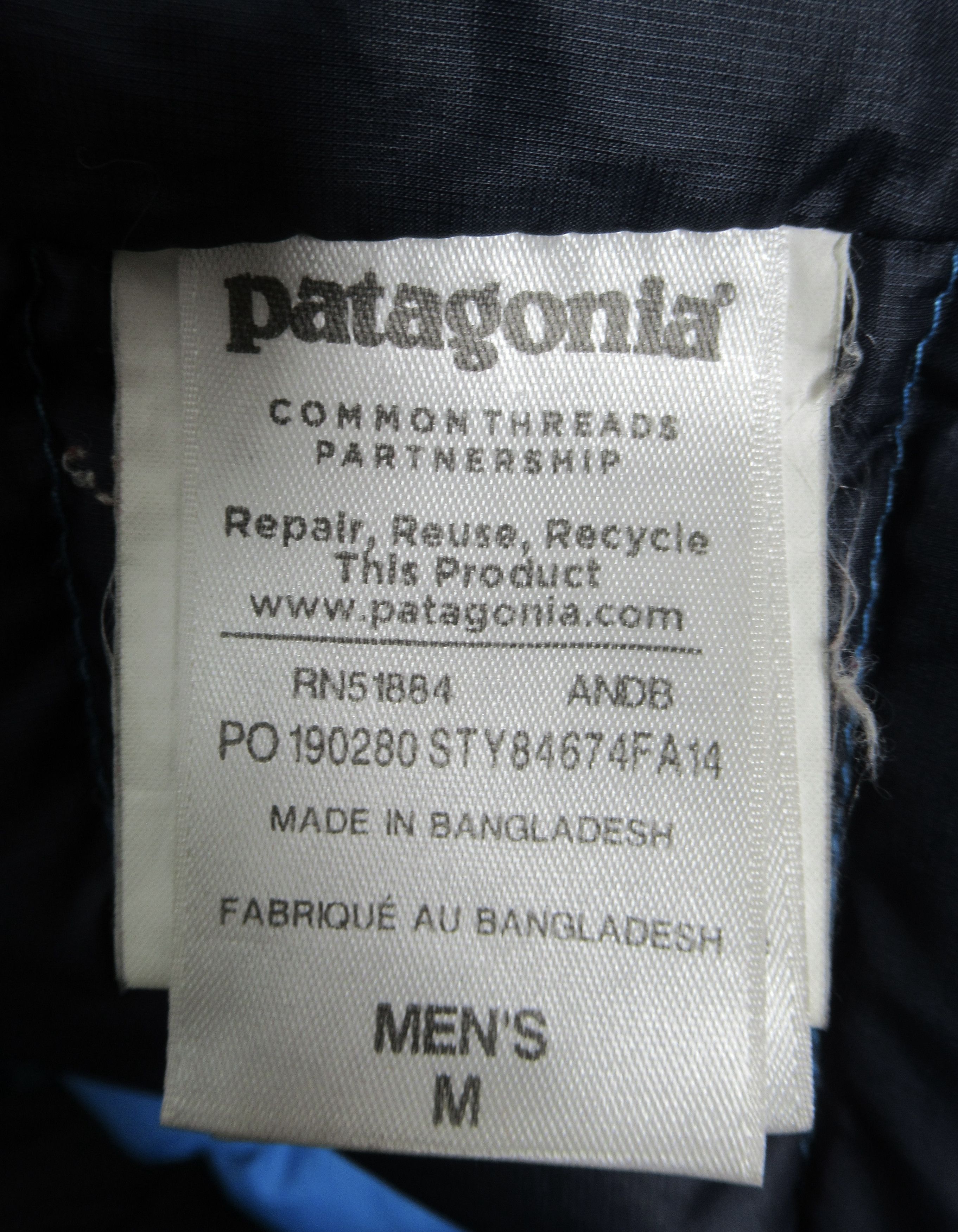 Patagonia Patagonia Men's Down Sweater Jacket Blue ANDB 84674FA14 Size US M / EU 48-50 / 2 - 10 Thumbnail