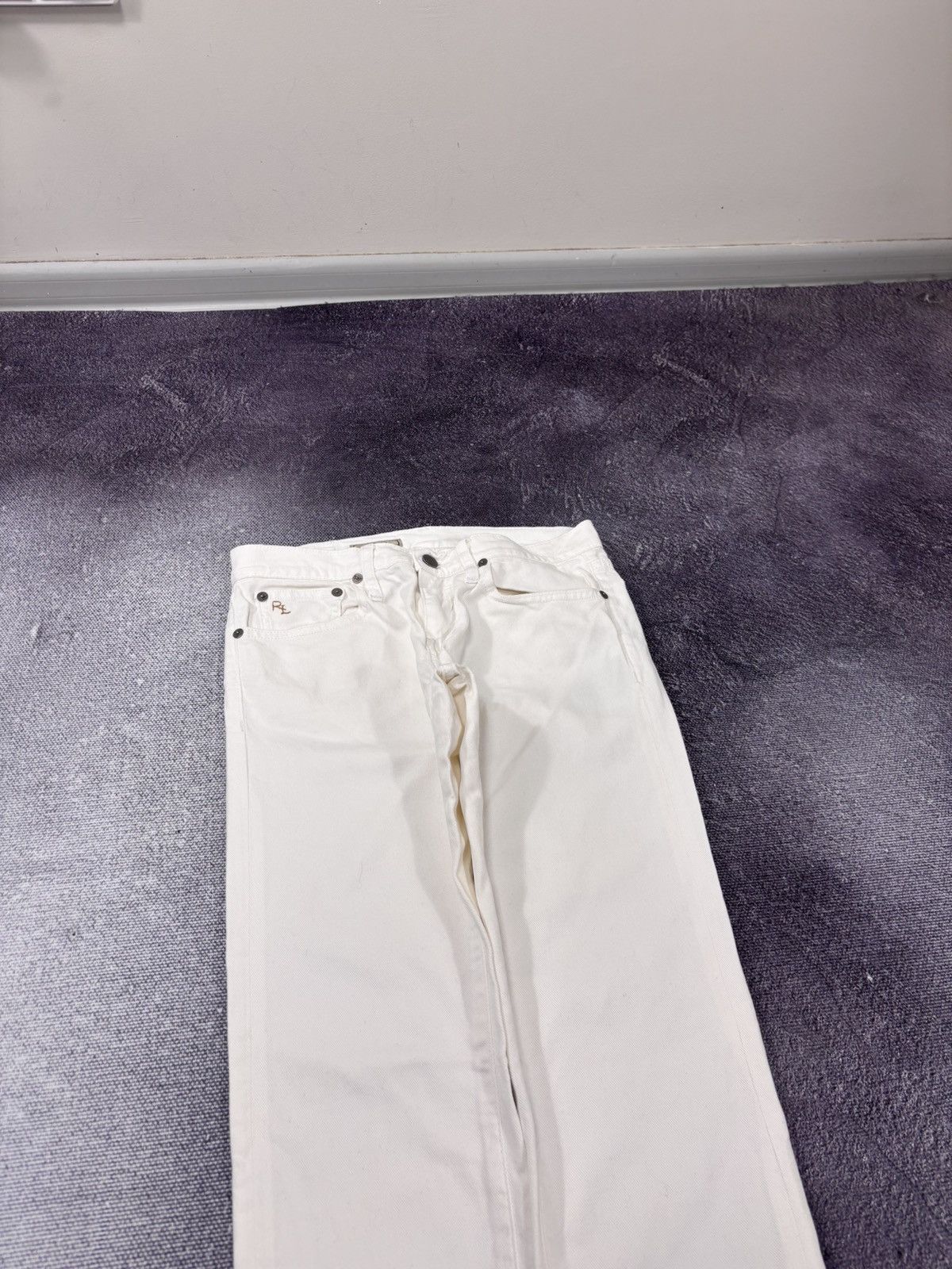 Ralph Lauren Ralph Lauren Proprietor Women’s White Skinny Stretch Jeans Size 26" / US 2 / IT 38 - 4 Thumbnail