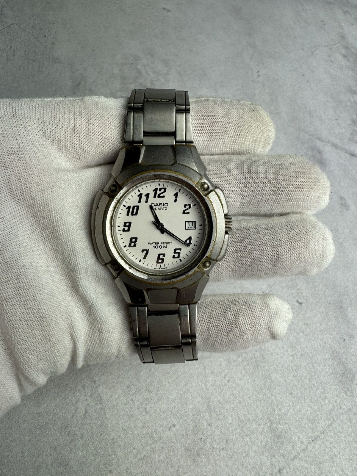 Casio × Japanese Brand × Vintage Casio Watch Silver Vintage ✅Working Size ONE SIZE - 4 Thumbnail