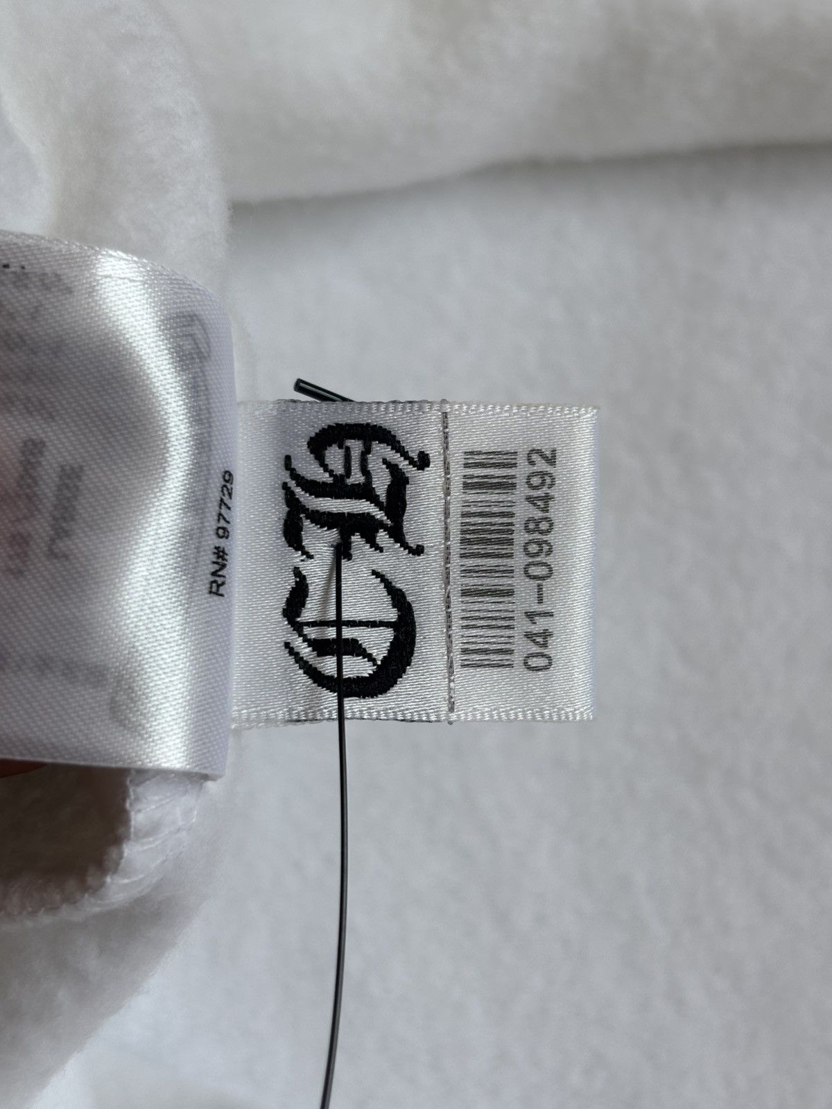 Chrome Hearts Chrome Hearts White Miami Horseshoe Hoodie Size US L / EU 52-54 / 3 - 13 Thumbnail