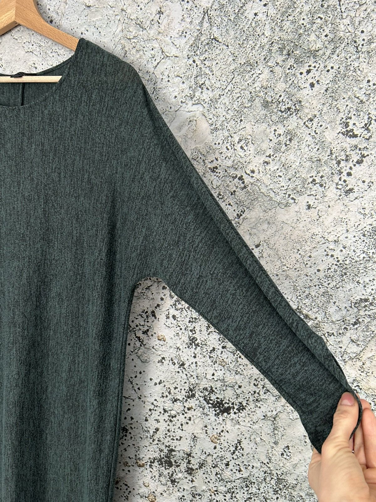 Designer COS Green Dress Avant Garde Viscose Designer Minimalist Size S / US 4 / IT 40 - 4 Thumbnail