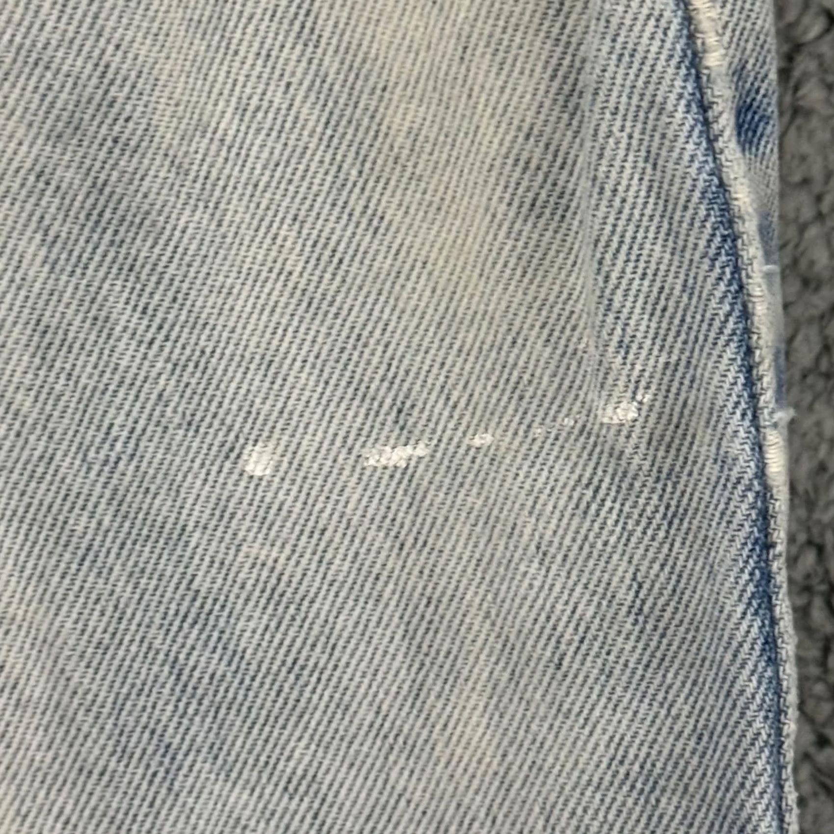 Denime VINTAGE Road Rags Jeans Womens 28x29 Straight Washed Denim Button Fly Skate Y2K Size 34" / US 12 / IT 48 - 5 Thumbnail