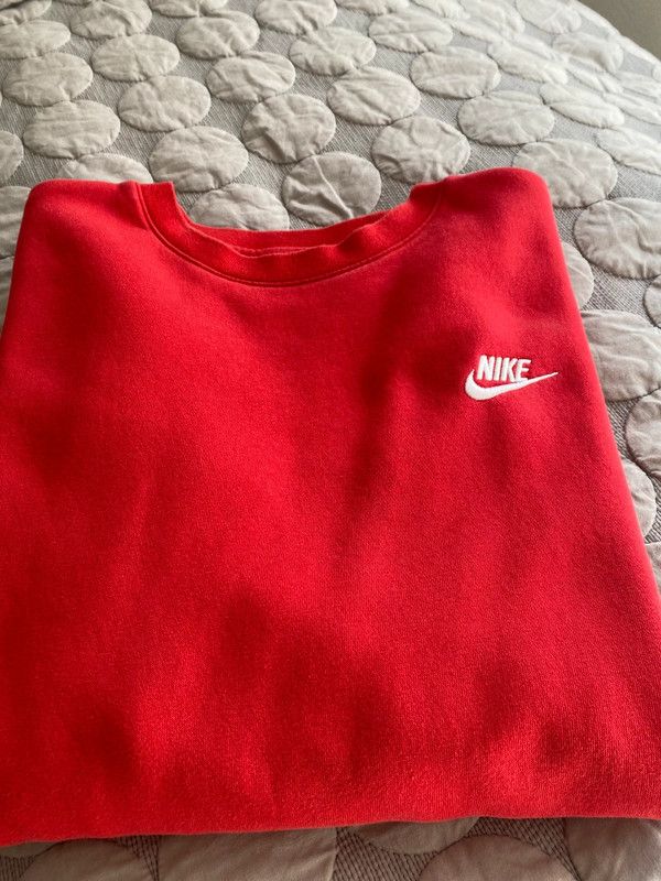 Nike Nike Sweatshirt – Red & in Great Condition! Size US M / EU 48-50 / 2 - 2 Thumbnail