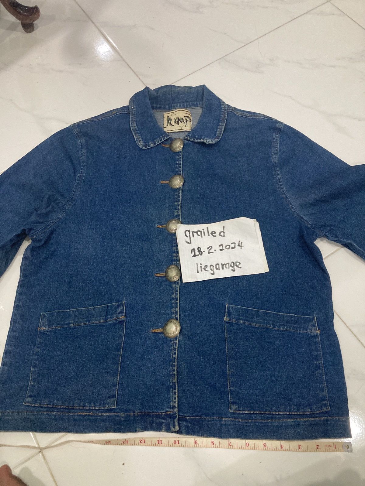 horomin品 Vintage Jump light denim jacket
