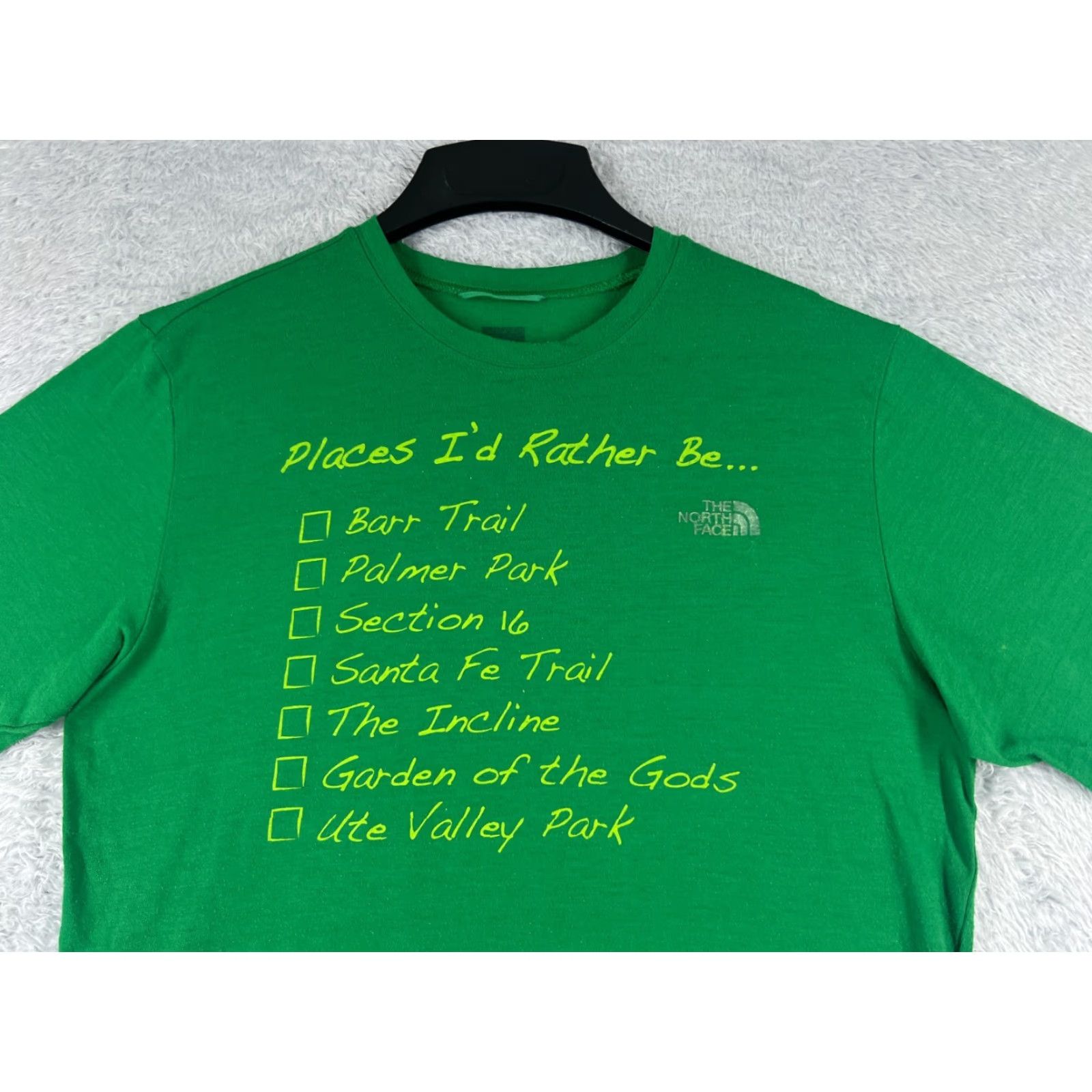 The North Face The North Face Shirt Men Medium Green VaporWick 100% Polyester Short Sleeve Crew Size US M / EU 48-50 / 2 - 4 Thumbnail