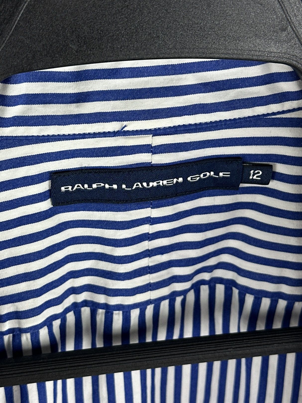 Ralph Lauren Ralph Lauren Golf Striped Shirt Short Sleeve Button Up Size L / US 10 / IT 46 - 12 Thumbnail