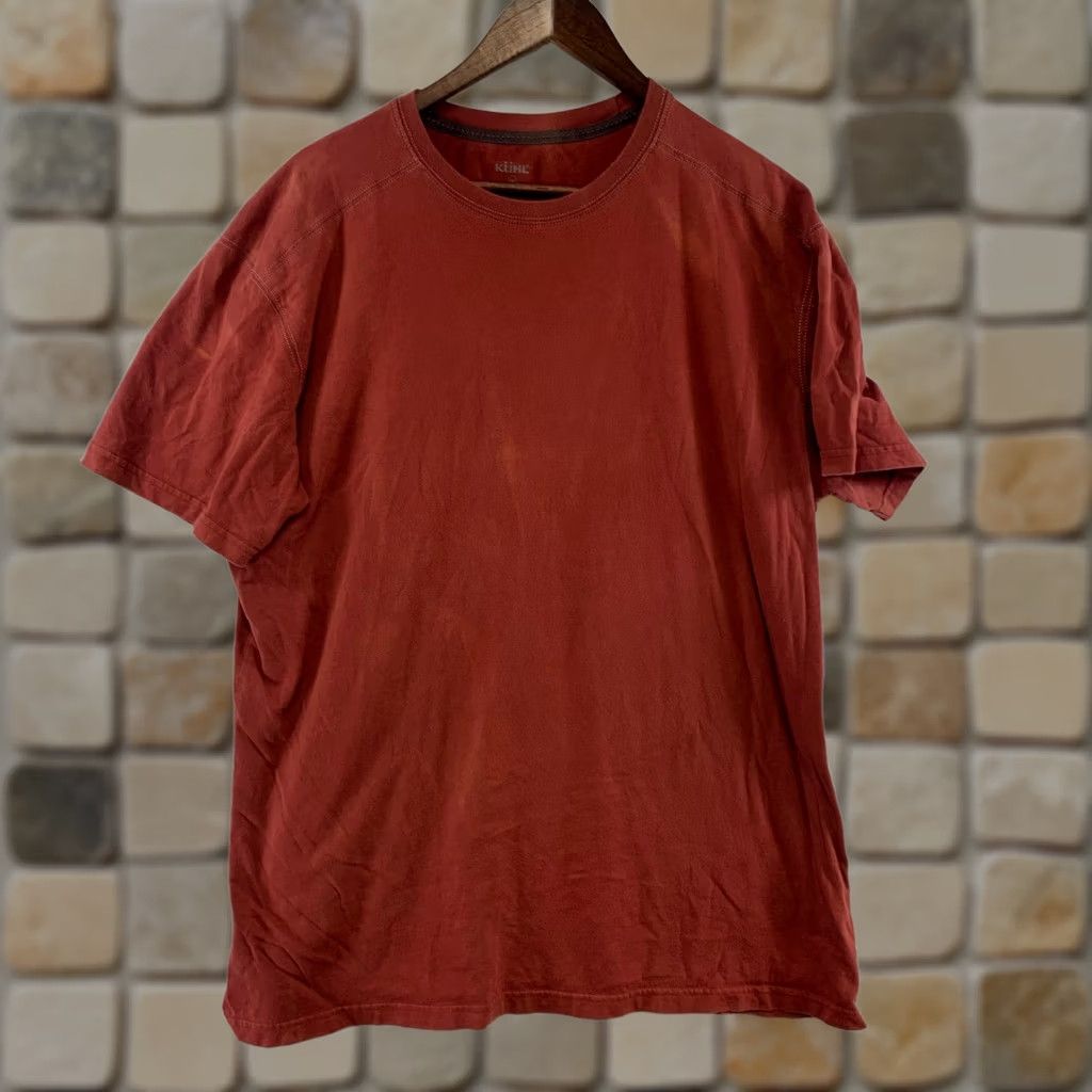 Vintage Kuhl Red Wildfibre Organic Cotton T-Shirt Mens XXL Short Sleeve Outdoor Tee Size US XXL / EU 58 / 5 - 1 Thumbnail