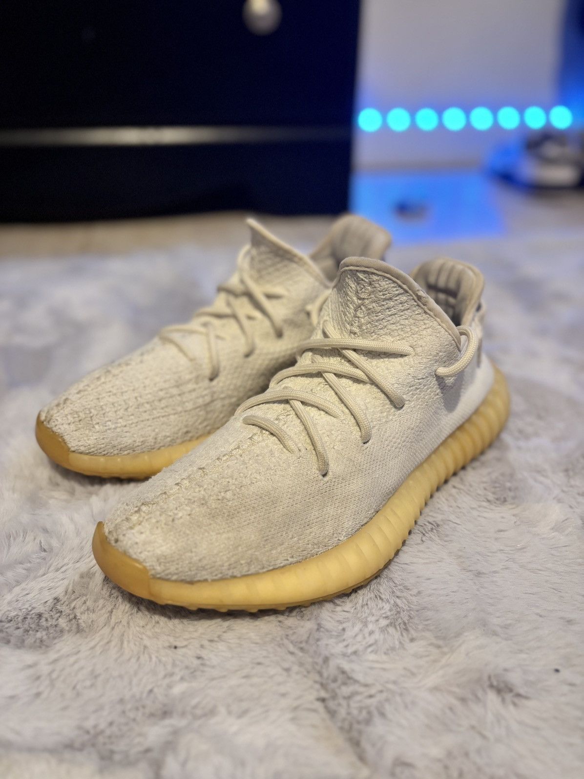 Yeezy adidas Yeezy Boost 350 V2 “Sesame” Size US 8 / EU 41 - 1 Thumbnail