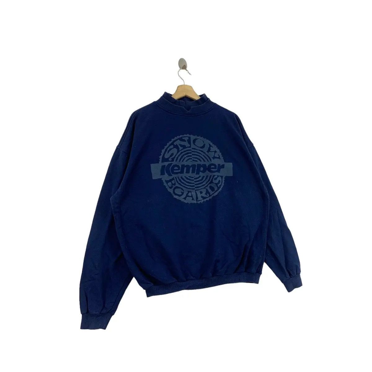 Vintage Vintage 90’ KEMPER SNOWBOARDS Stock Logo Sweatshirt Size US XL / EU 56 / 4 - 5 Thumbnail