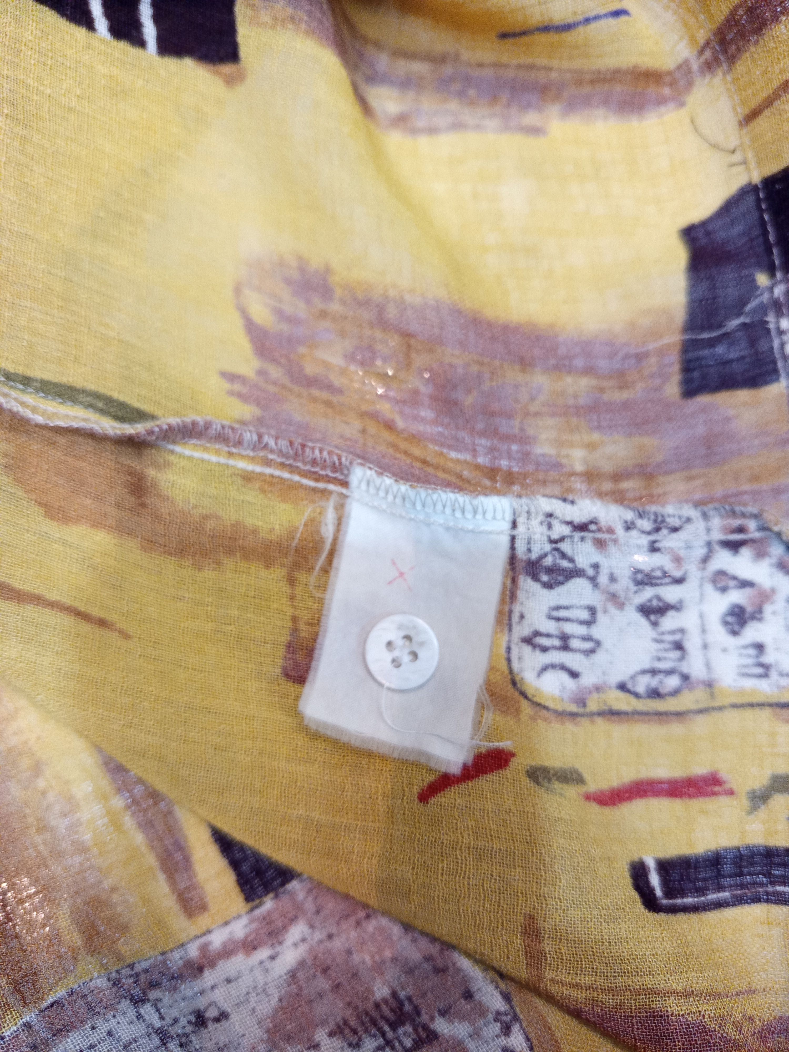 Vintage Vintage Abstract Rayon T Shirt Size US L / EU 52-54 / 3 - 12 Thumbnail