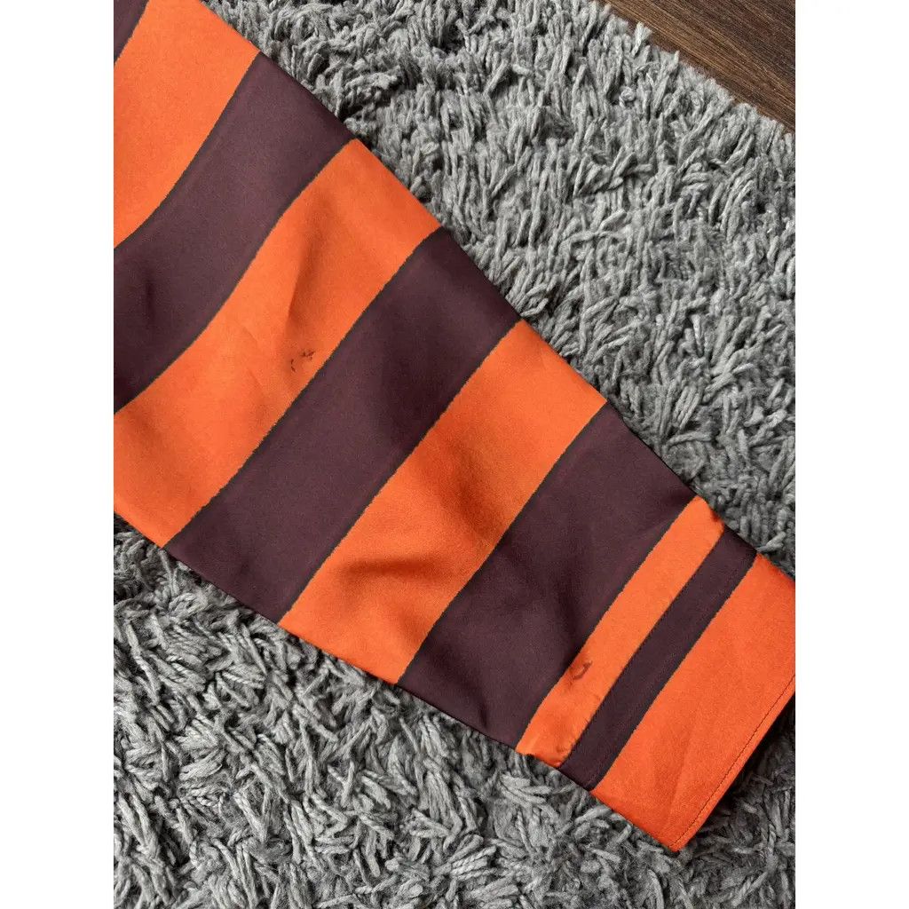 Prada oc11z0625 Shirt in Orange/Burgundy Size US M / EU 48-50 / 2 - 5 Thumbnail