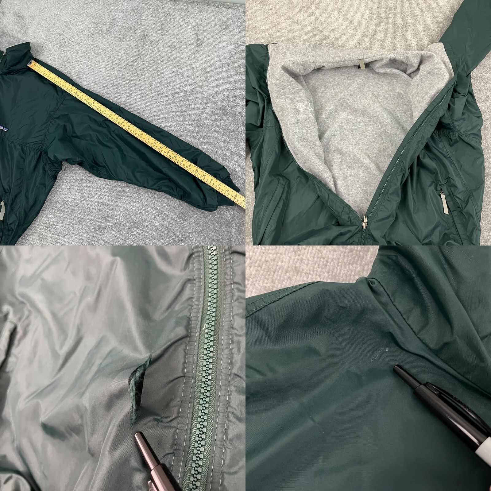 Patagonia PATAGONIA Jacket Mens 2XL Green Capilene Nylon Bomber University of Idaho 90s Sports Hiking Walking Full Zip Casual Travel Workwear Size US XXL / EU 58 / 5 - 8 Thumbnail