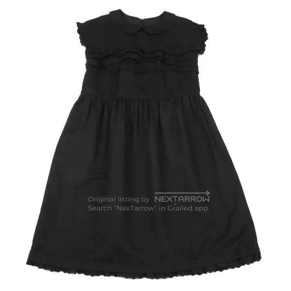Comme des Garcons Comme des Garcons Black Retro Round Neck Dress Size M / US 6-8 / IT 42-44 - 2 Thumbnail