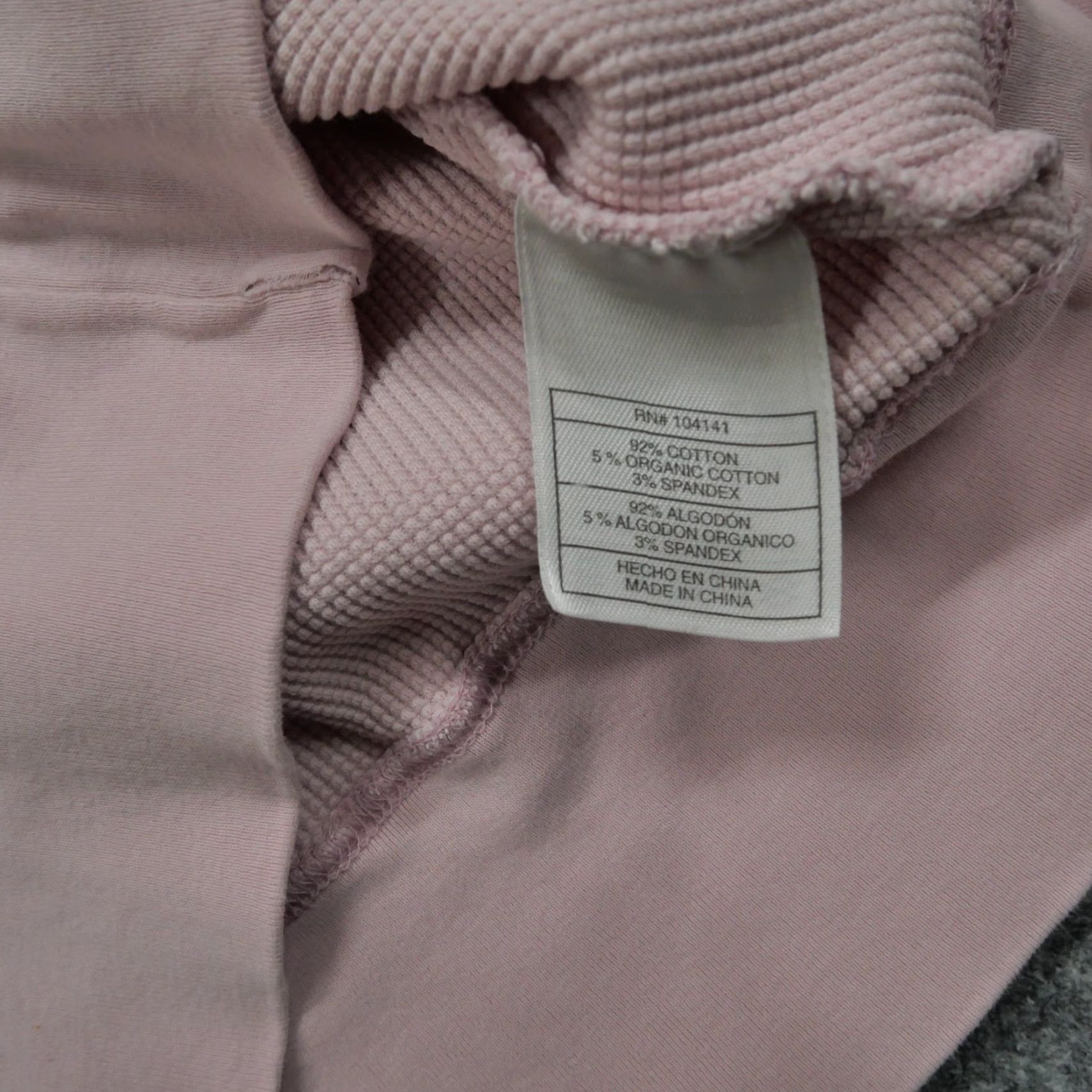 Nike Nike ACG Shirt Womens L Pink Thermal Waffle Knit All Over Print Y2K Size L / US 10 / IT 46 - 5 Thumbnail