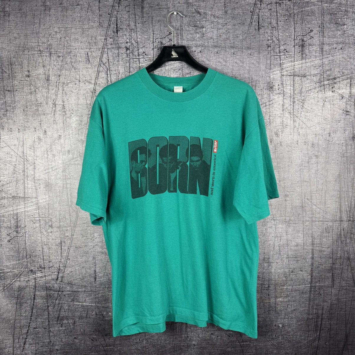 Levi's Vintage 80s 90s Levi's Born and Worn in America Tee t shirt Size US XL / EU 56 / 4 - 1 Thumbnail
